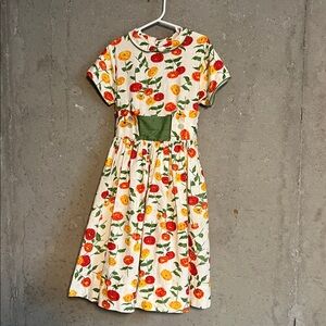 Vintage 1950’s Girls Floral Print Dress